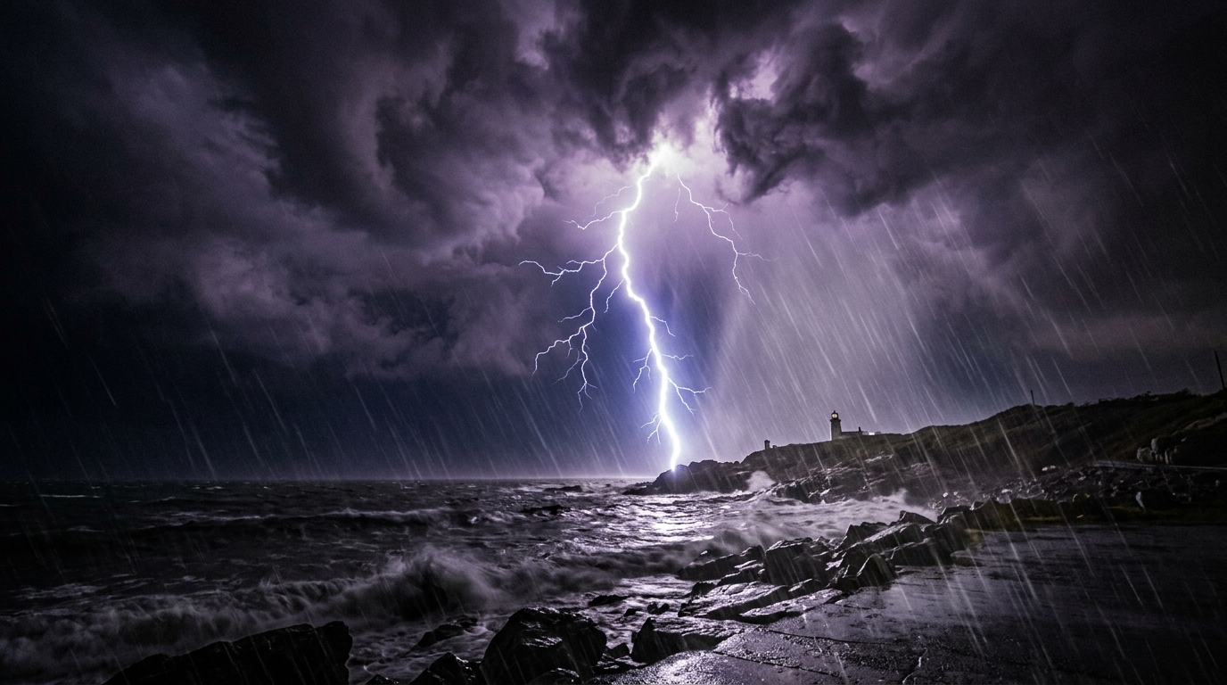 Shot 04 Night Lightning Strike