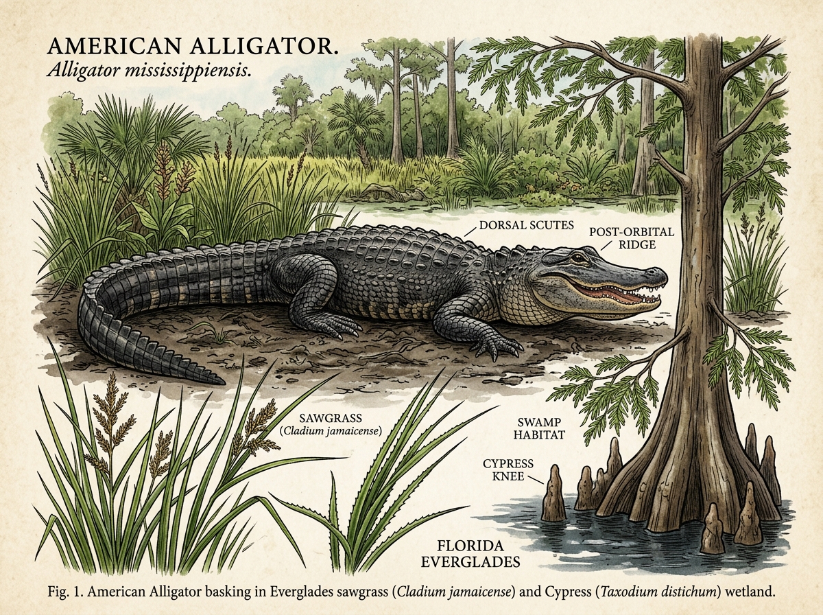 American Alligator (Alligator mississippiensis)