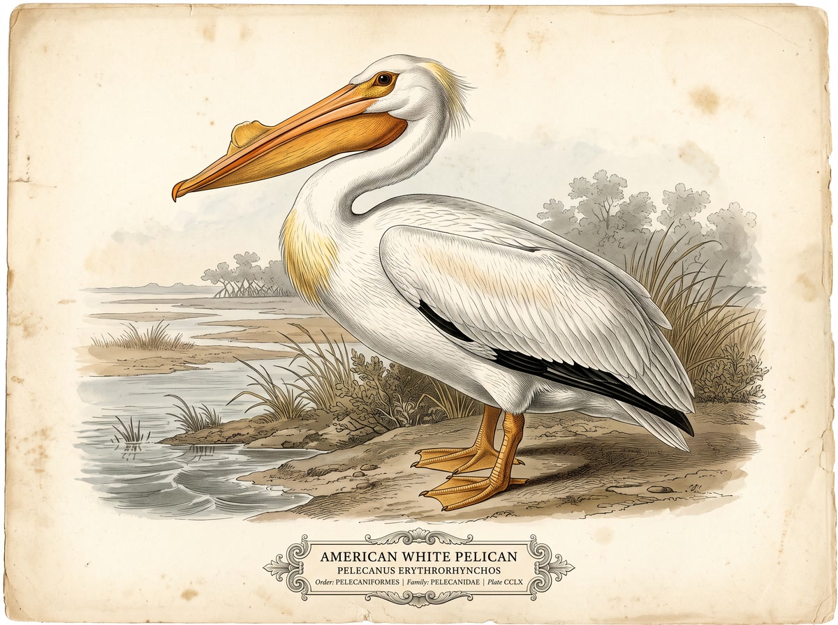 American White Pelican (Pelecanus erythrorhynchos)