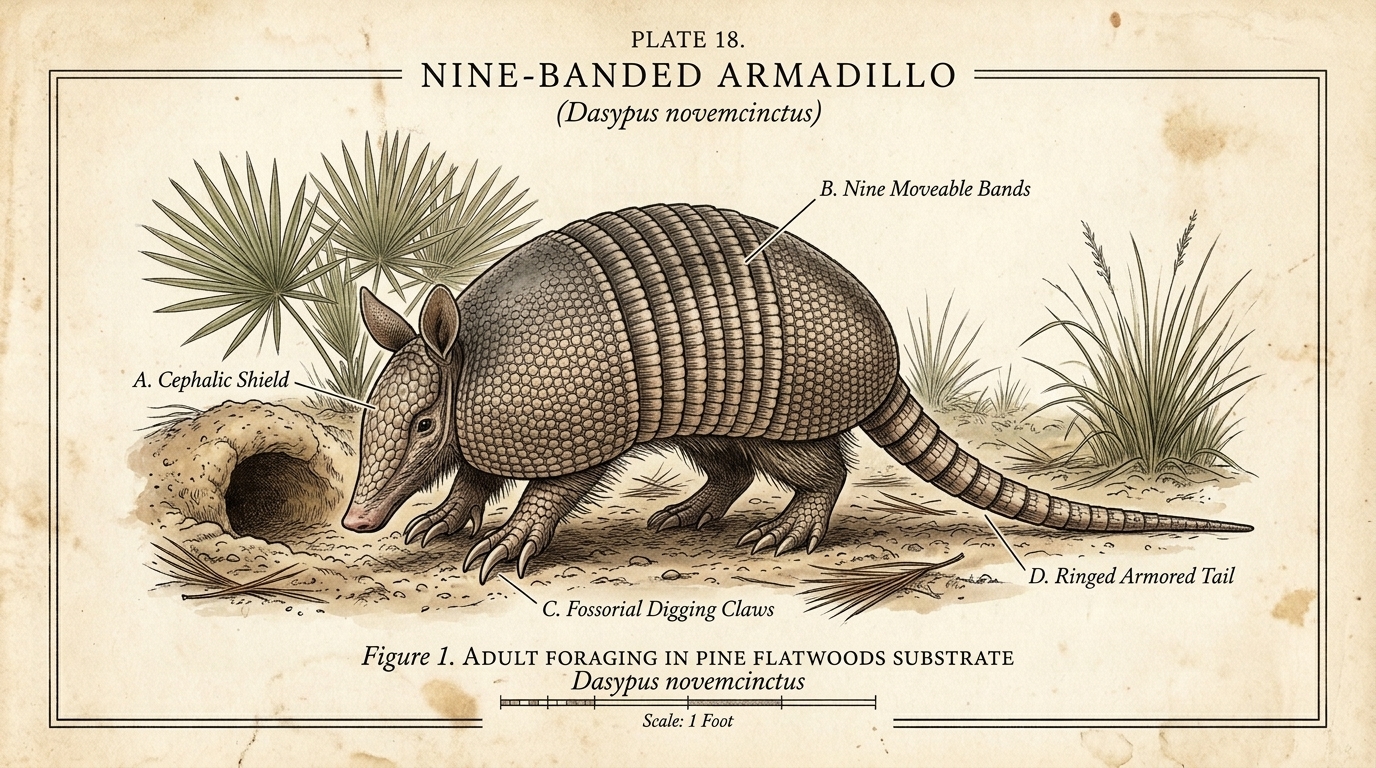 Nine-Banded Armadillo (Dasypus novemcinctus)