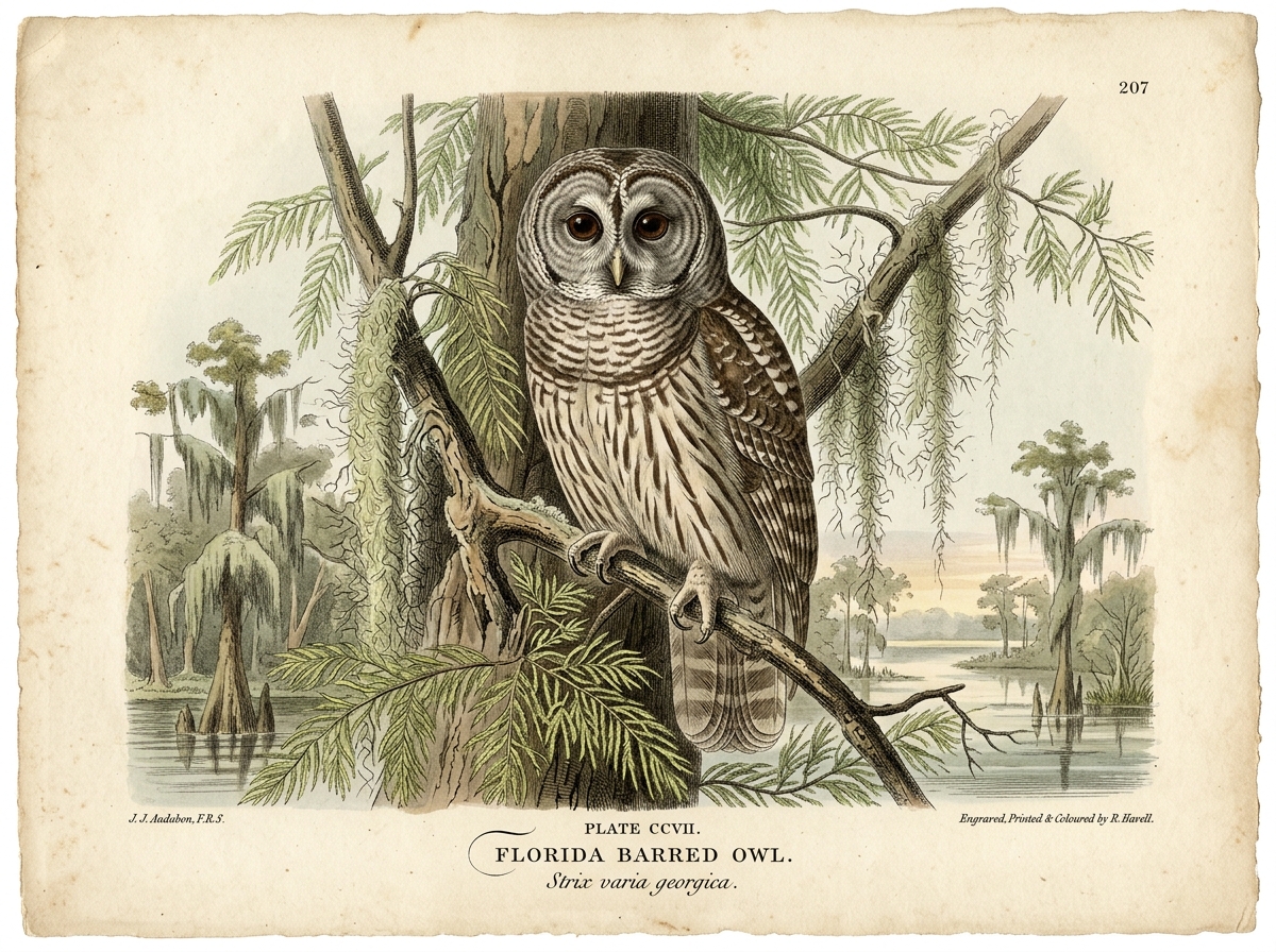 Barred Owl (Strix varia)