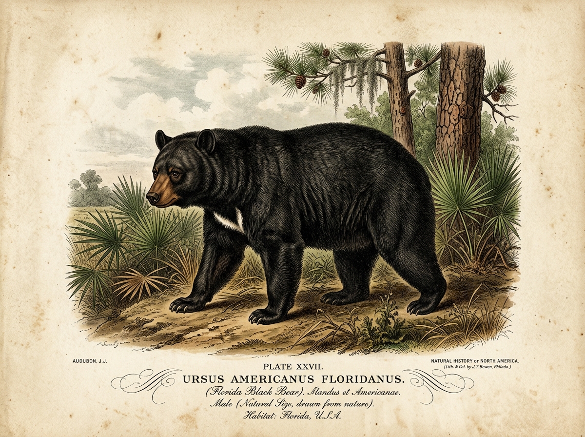Florida Black Bear (Ursus americanus floridanus)