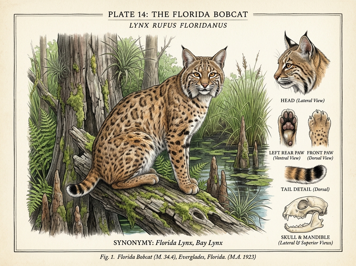 Bobcat (Lynx rufus floridanus)