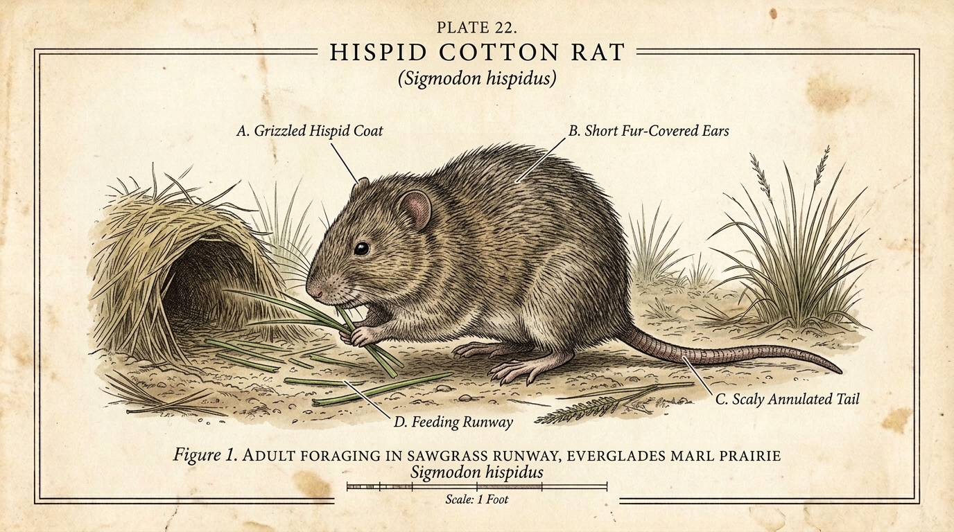 Hispid Cotton Rat (Sigmodon hispidus)
