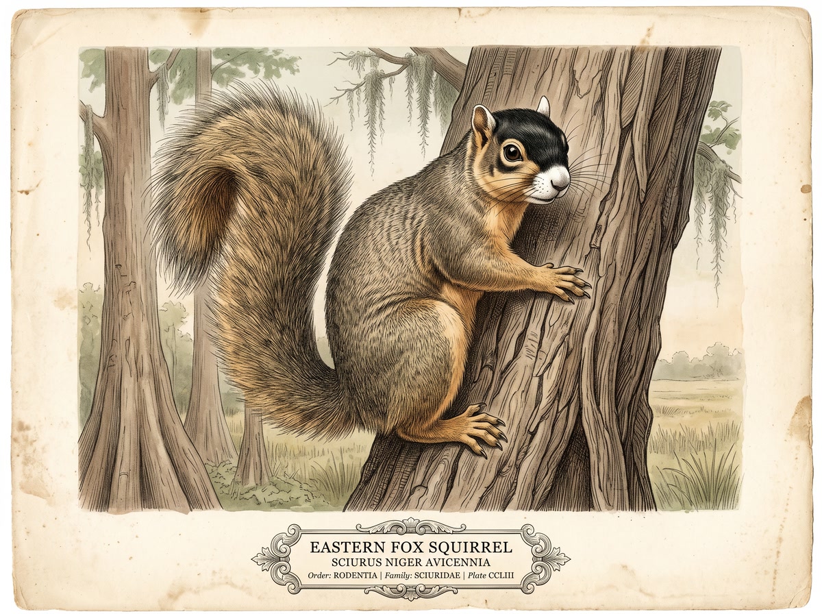 Eastern Fox Squirrel (Sciurus niger)