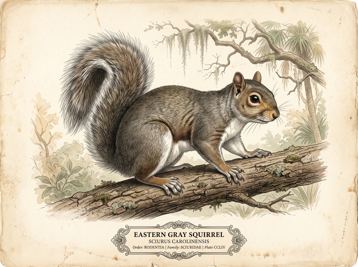 Eastern Gray Squirrel (Sciurus carolinensis)