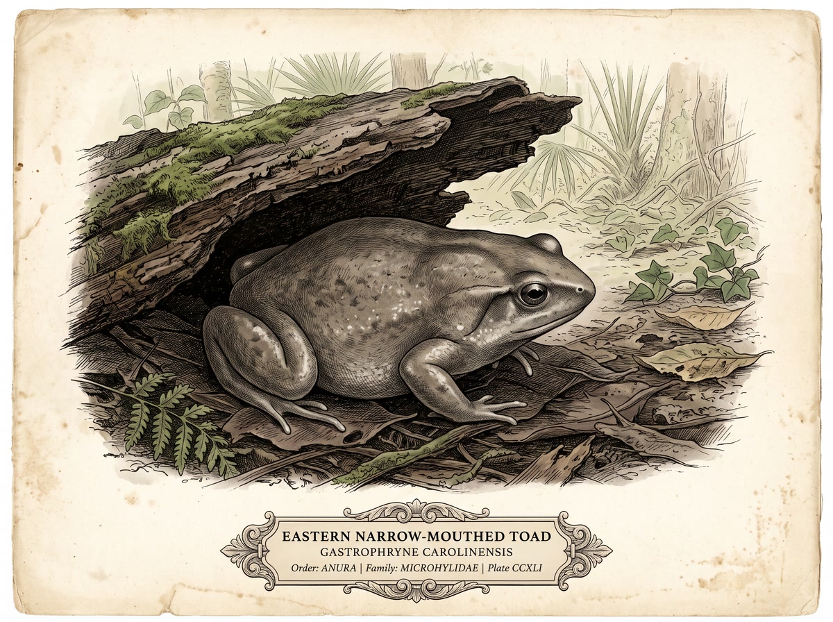 Eastern Narrow-Mouthed Toad (Gastrophryne carolinensis)