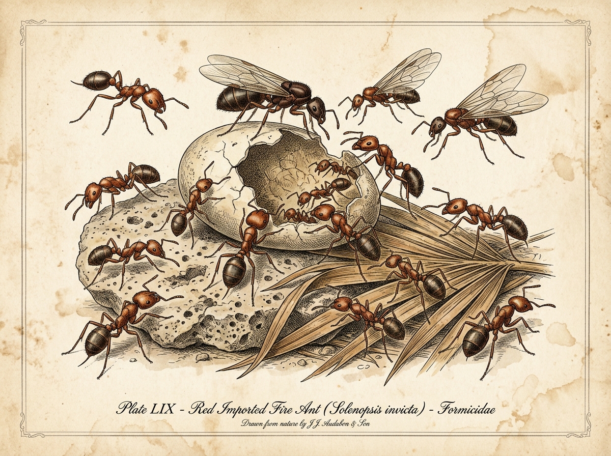 Red Imported Fire Ant (Solenopsis invicta)