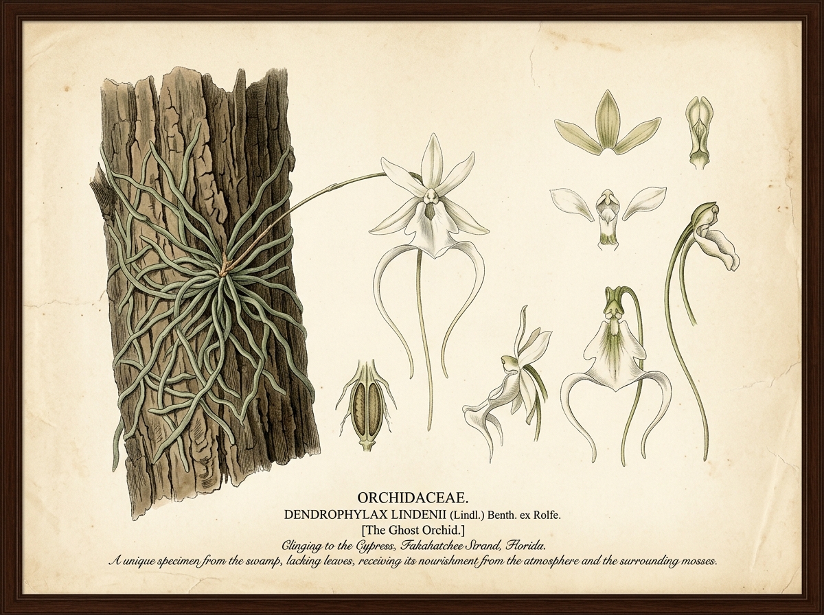 Ghost Orchid (Dendrophylax lindenii)