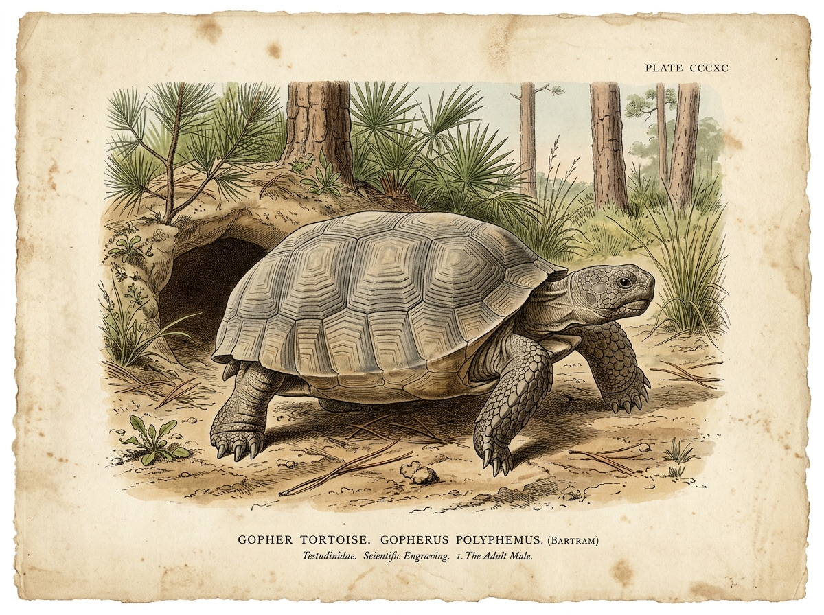 Gopher Tortoise (Gopherus polyphemus)