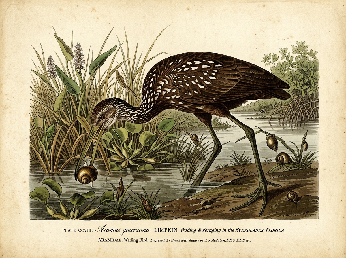 Limpkin (Aramus guarauna)