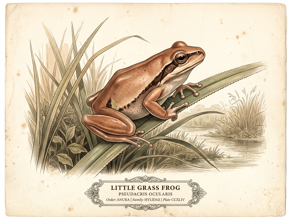 Little Grass Frog (Pseudacris ocularis)