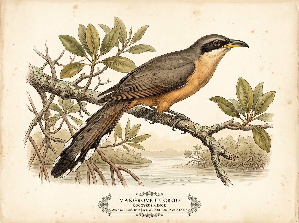 Mangrove Cuckoo (Coccyzus minor)