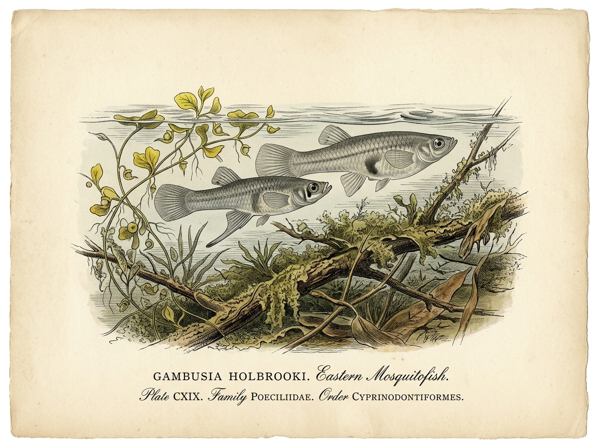 Eastern Mosquitofish (Gambusia holbrooki)