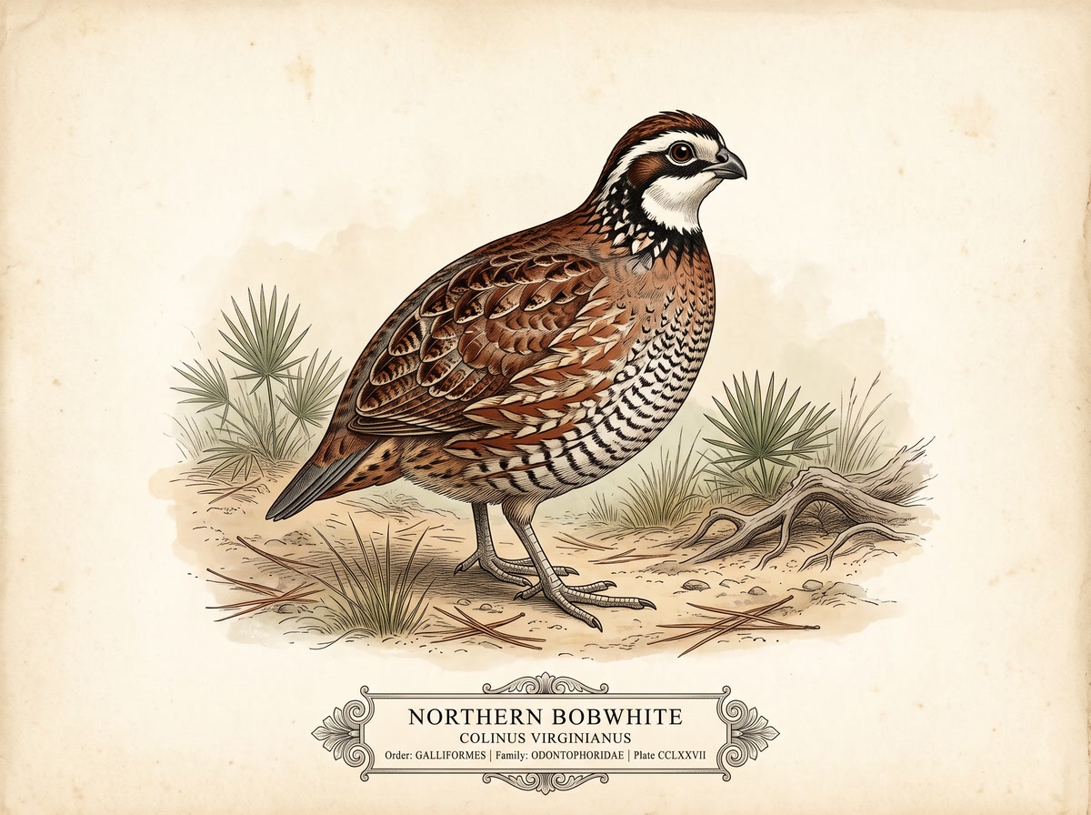 Northern Bobwhite (Colinus virginianus)