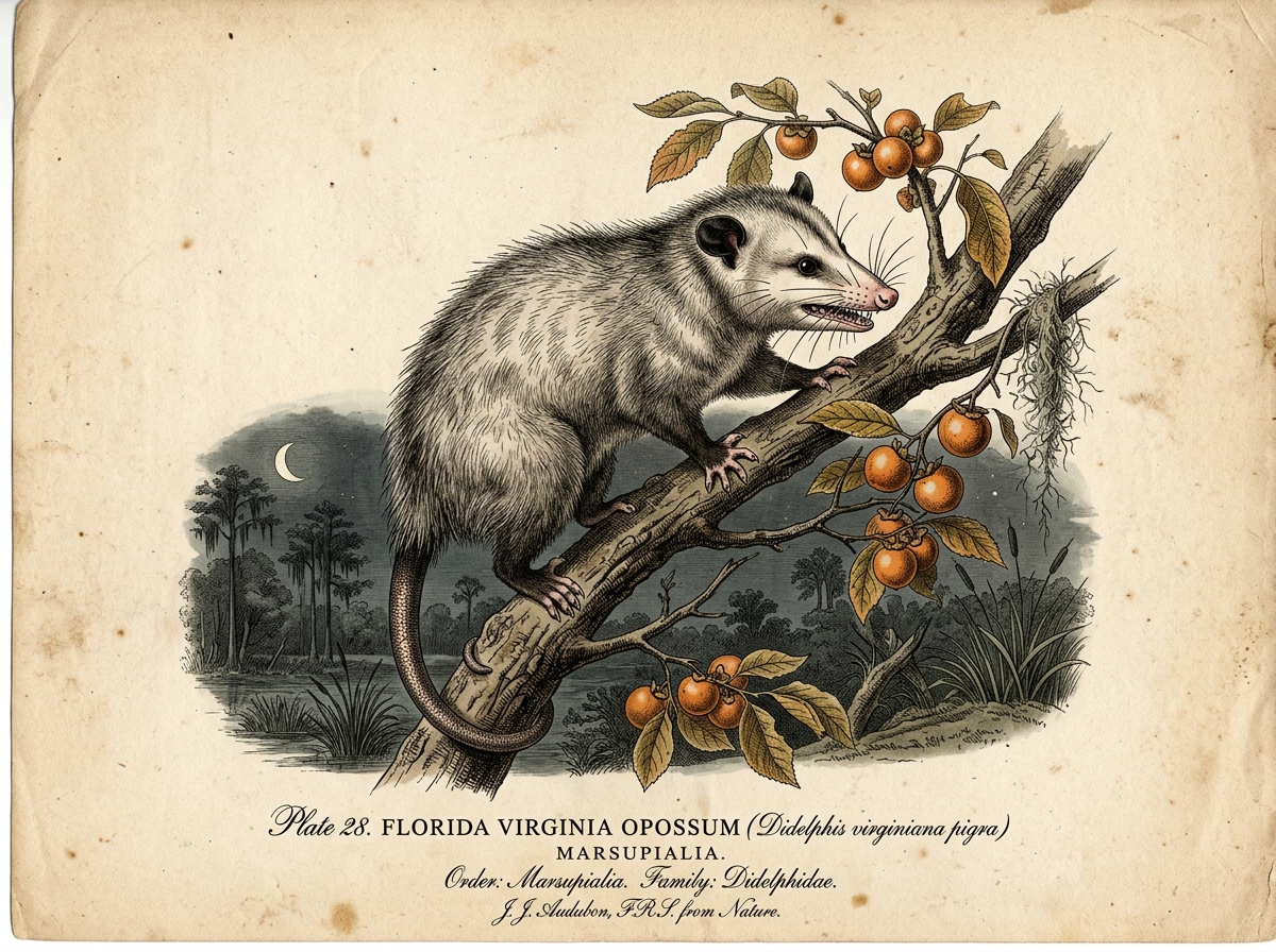 Virginia Opossum (Didelphis virginiana pigra)