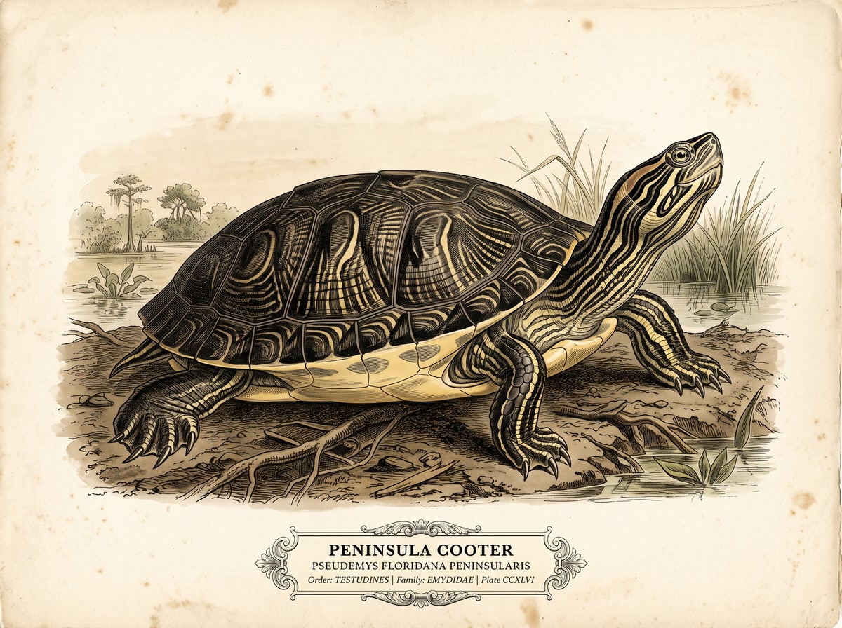 Peninsula Cooter (Pseudemys peninsularis)