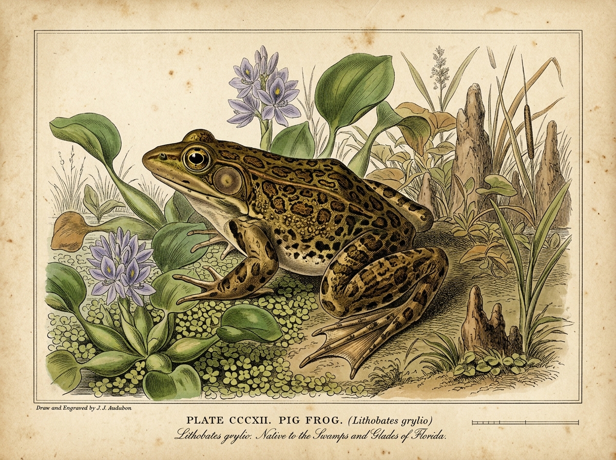 Pig Frog (Lithobates grylio)