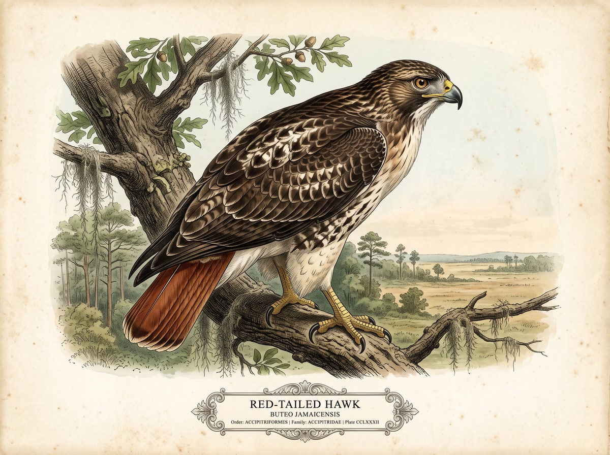 Red-Tailed Hawk (Buteo jamaicensis)