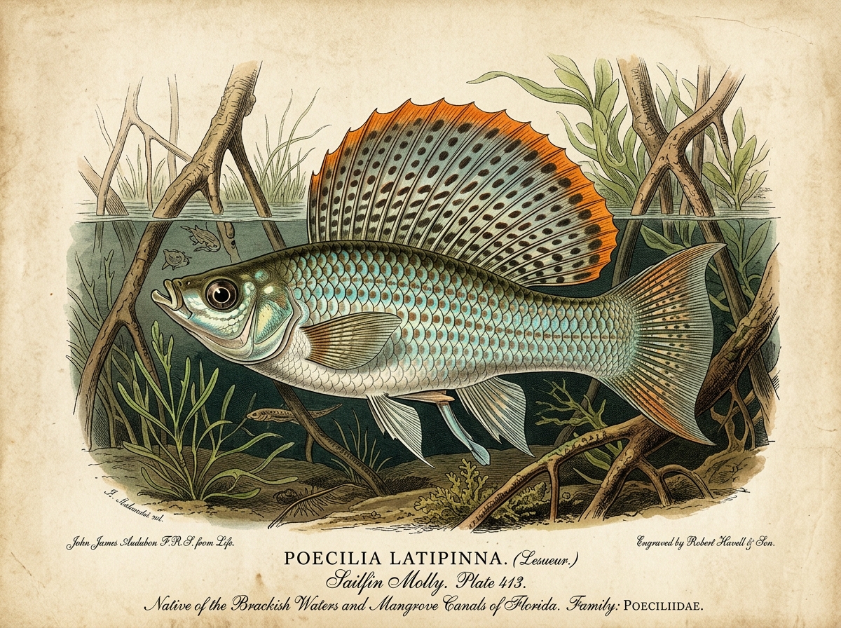 Sailfin Molly (Poecilia latipinna)