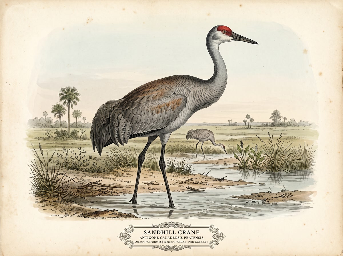 Sandhill Crane (Antigone canadensis)