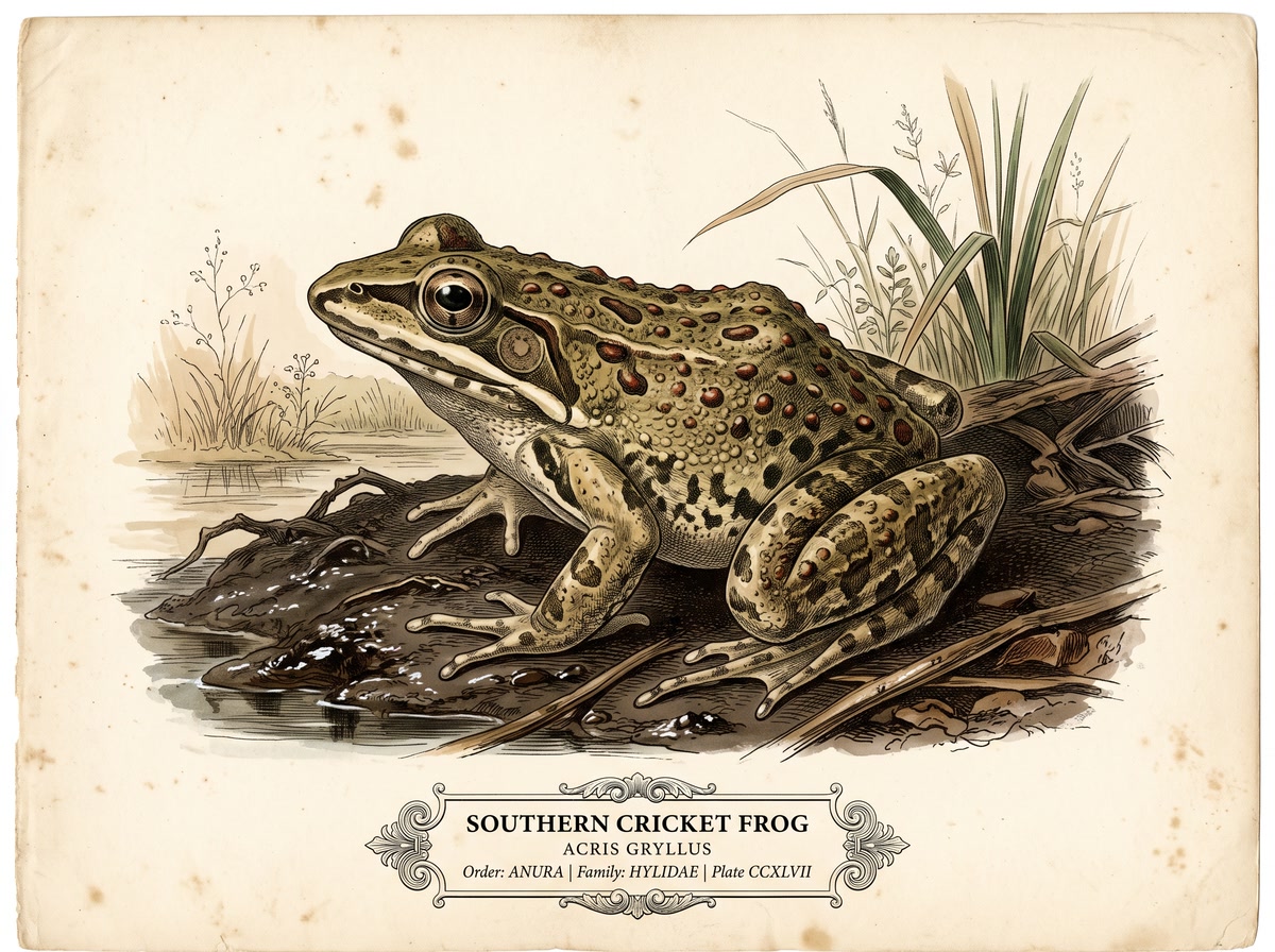 Southern Cricket Frog (Acris gryllus)