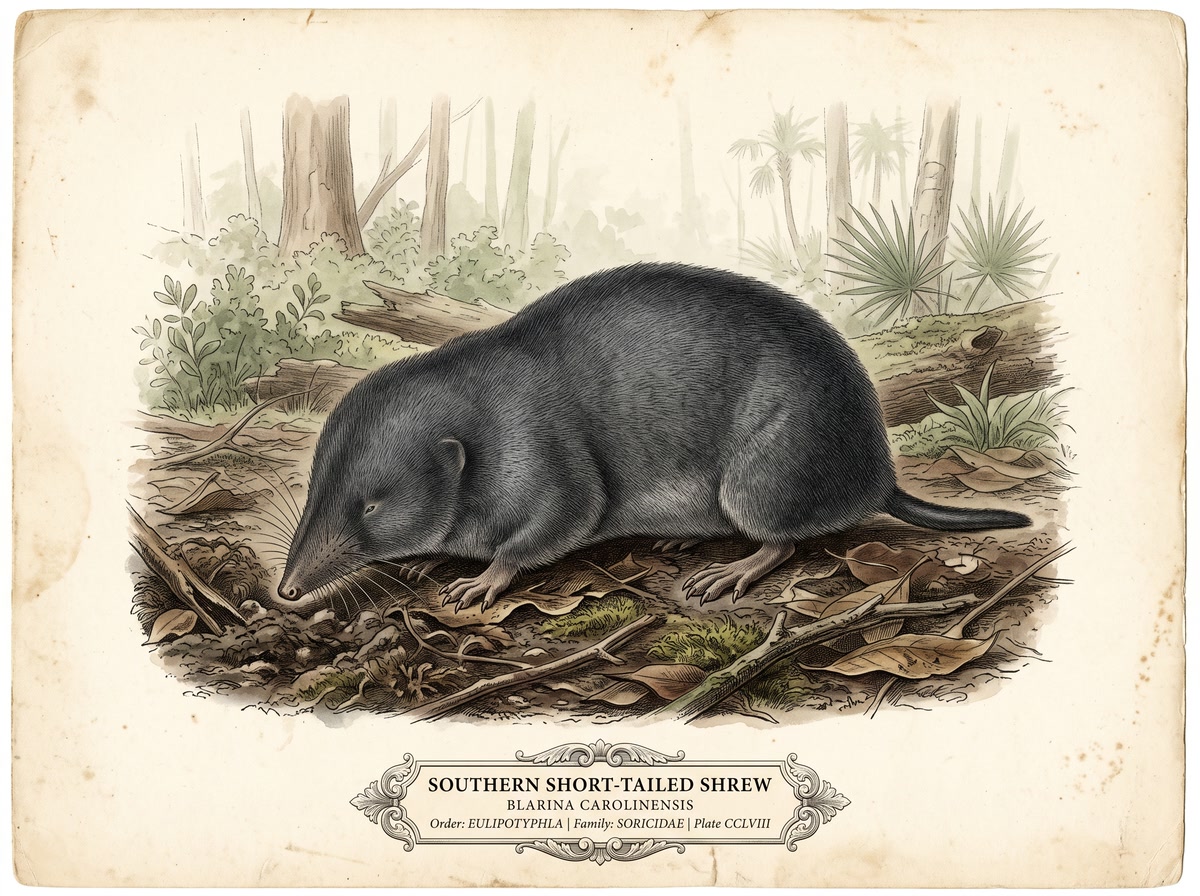 Southern Short-Tailed Shrew (Blarina carolinensis)