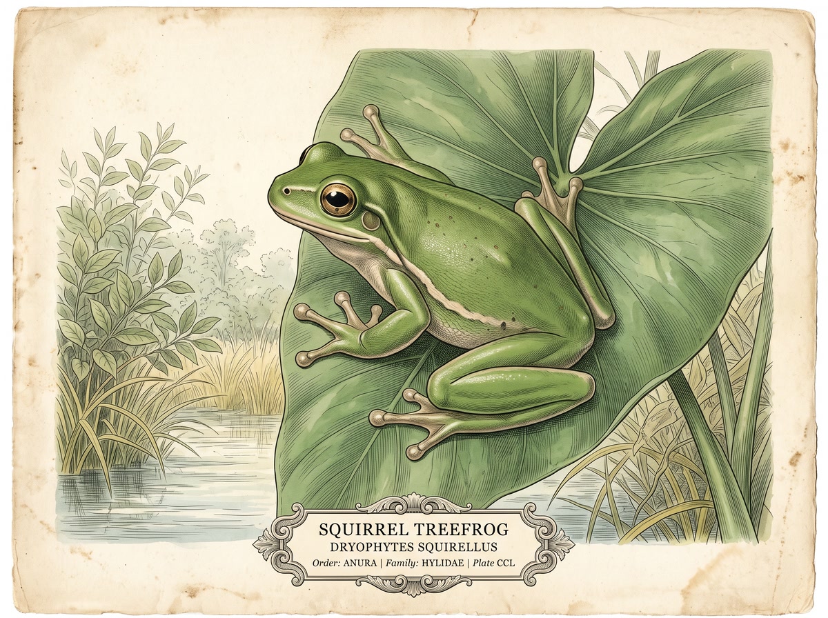 Squirrel Tree Frog (Hyla squirella)