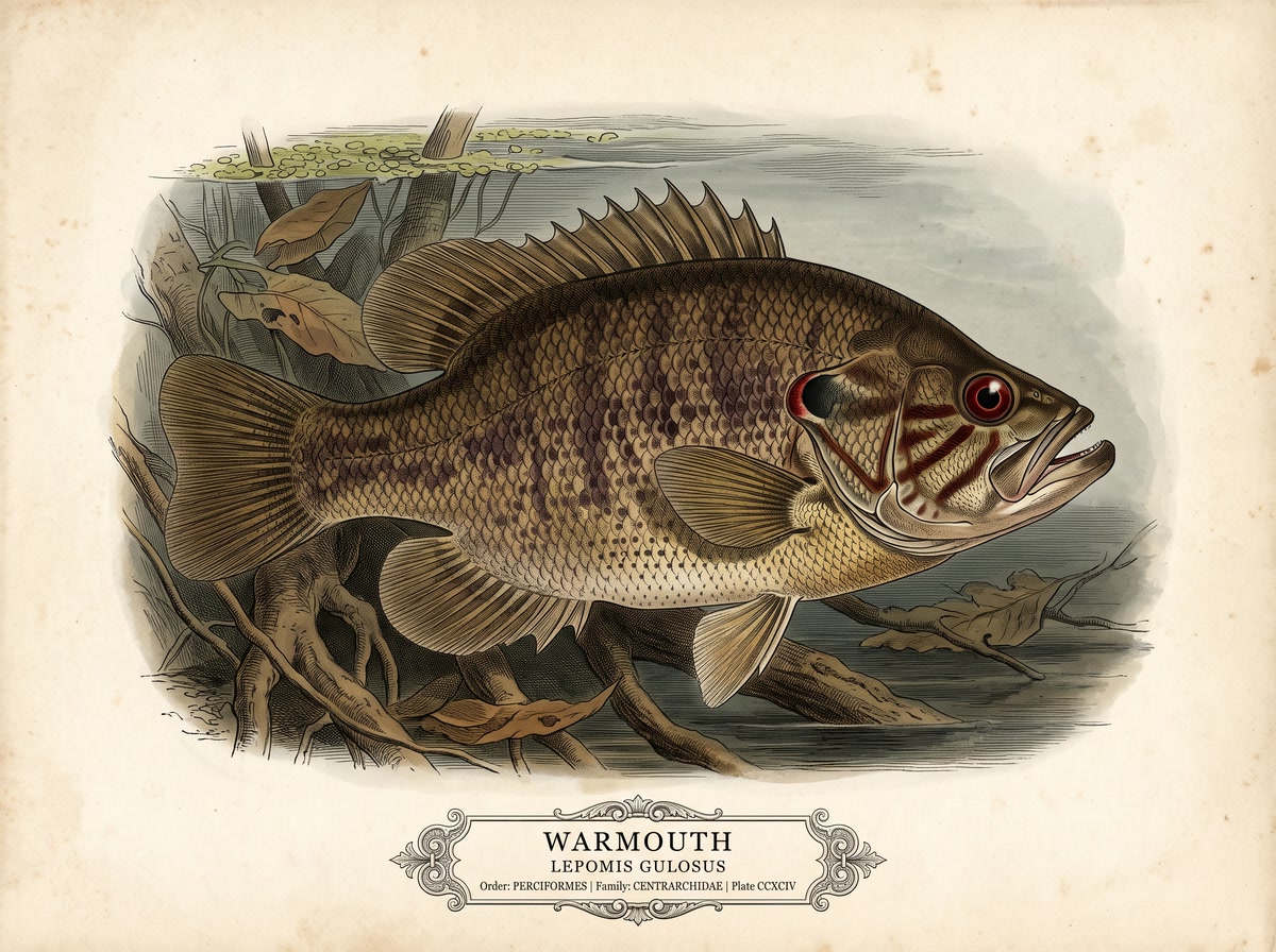 Warmouth (Lepomis gulosus)