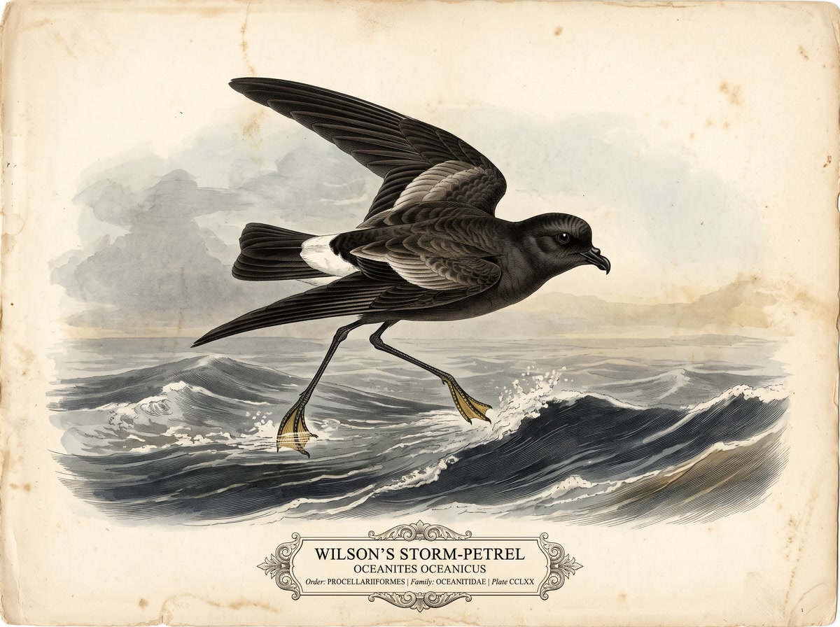Wilson's Storm Petrel (Oceanites oceanicus)