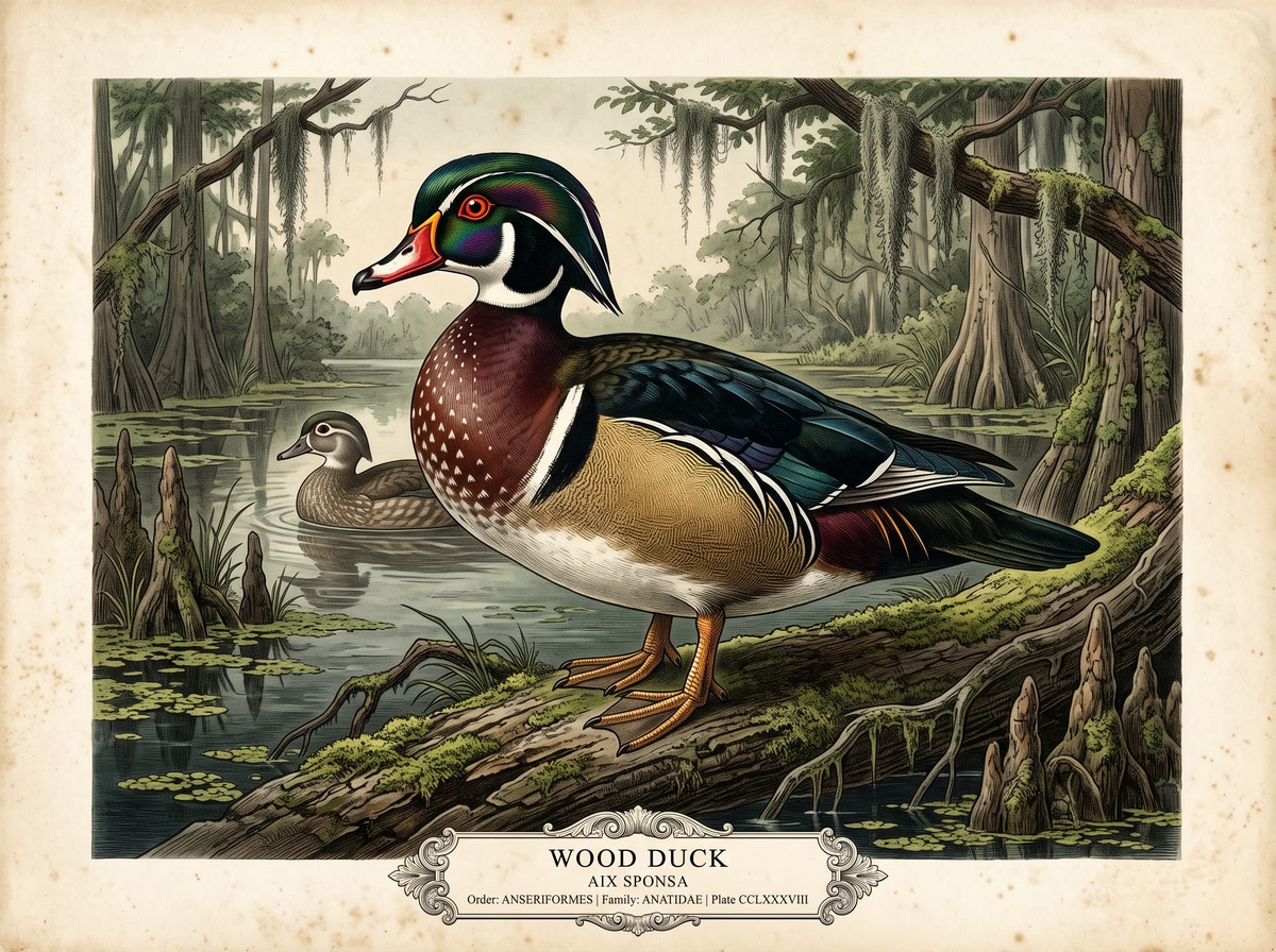 Wood Duck (Aix sponsa)