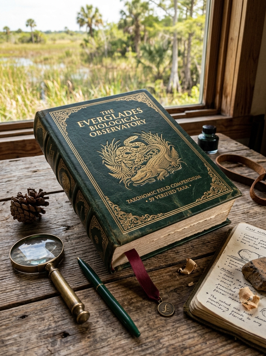 The Everglades Biological Observatory — Taxonomic Field Compendium Book Cover