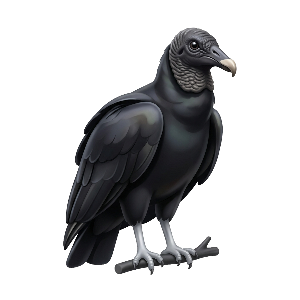 American Black Vulture